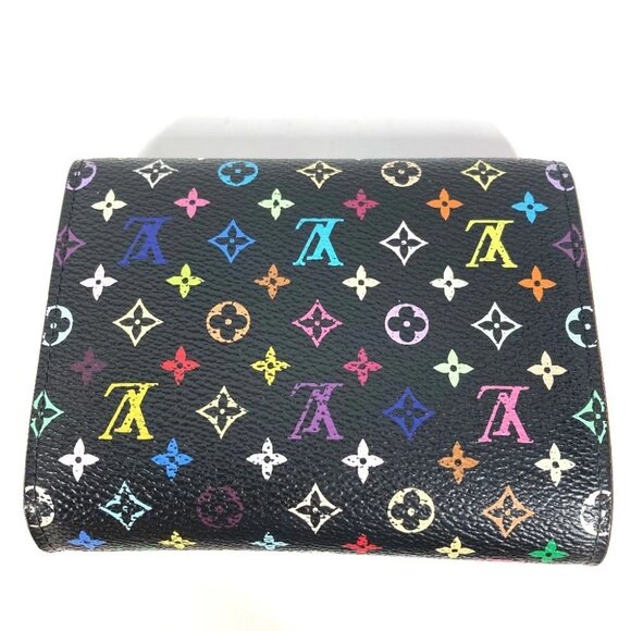 LOUIS VUITTON M60282 MonogramMulticolore PortefeuilleJoy Compact Trifold wallet - Picture 3 of 15